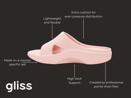 LIMITED EDITION: Sugarplum Fairy Ballet Slides